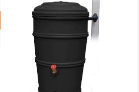Pickup Only, Sorry No Delivery Available. Community Backyard rebate vouchers must be printed and presented when picking up. EarthMinded RainStation 45/50 gallon rain barrel Home water conservation has never looked this good. The EarthMinded RainStation is a complete rainwater harvesting system that includes our patent pending FlexiFit diverter for easy installation and trouble free use. RainStation barrels feather a reversible "Planter Top" lid that can be used to grow annuals or herbs above the barrel making it both functional and decorative. The RainStation can be assembled and installed in minutes. Locate near any downspout around the home, garage or out-building to catch and store rainwater for outdoor watering and washing choirs. The RainStation is a convenient way to save water and money. Includes barrel, lid and diverter system. Made from durable food grade HDPE resin Sealed system resists pests, and algae growth. Includes diverter and all parts needed for installation Spigot and drain both have garden hose threaded outlets. Qualifies for the Franklin County Soil and Water Community Backyards Program. More information at https://www.communitybackyards.org/